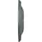 Ekena Millwork Granada Ceiling Medallion (Fits Canopies up to 4 1/4"), 15 3/4"OD x 5/8"P, Cloud Burst Crackle CM16GACBC - alternate 2